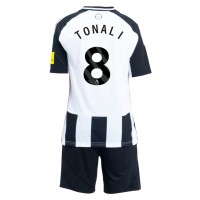 Dječji Nogometni Dres Newcastle United Sandro Tonali #8 Domaci 2024-25 Kratak Rukav (+ Kratke hlače)